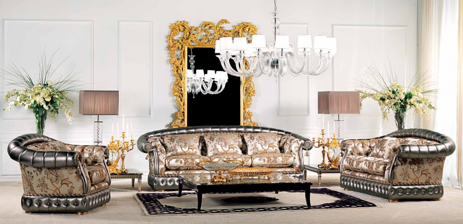 Wohnzimmer (Garnitur für das Wohnzimmer) Ottoman, Zanaboni