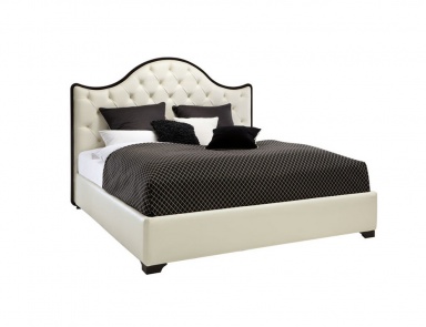 Doppelbett Onda, Selva (Bett mit gepolstertem Kopfteil)