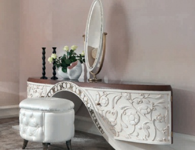 Tisch Dressing aus Massivholz Saraya, Elledue