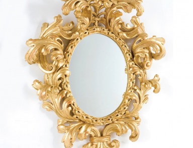 Wandspiegel aus Massivholz, Chelini (Garderoben Barock, Rokoko)
