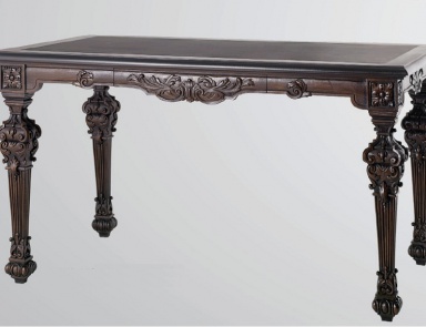 Tisch пиьсменный aus Massivholz, Chelini (Möbel für den Kabinett des Barock, Rokoko)