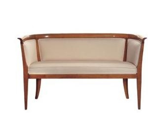 Sofa auf einem Rahmen aus Holz Divanetto Direttorio, Morelato