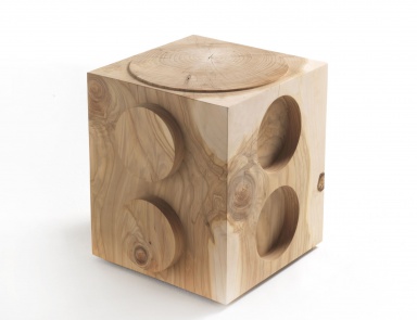 Hocker aus Holz L ' Ego, Riva 1920