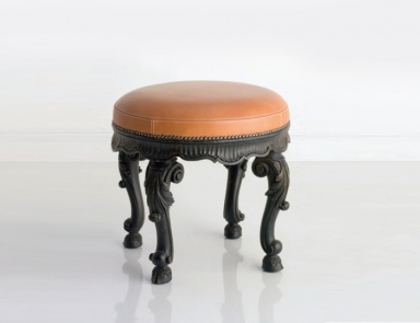 Hocker mit gepolsterter Sitzfläche, Chelini