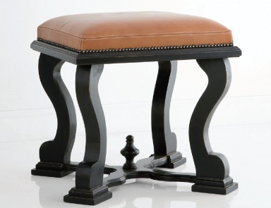 Hocker mit gepolsterter Sitzfläche, Chelini