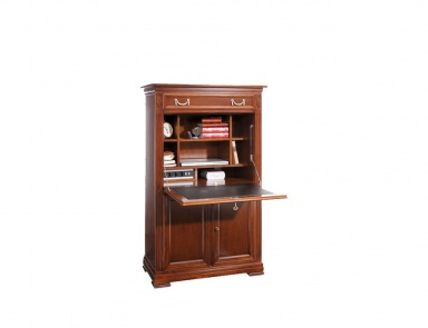Schreibschrank aus massivem Lindenholz Villa Borghese, Selva (Schreibschrank)