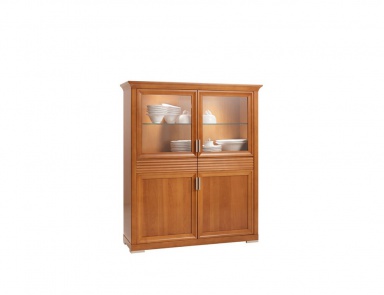 Sideboard aus massivem Lindenholz Luna, Selva