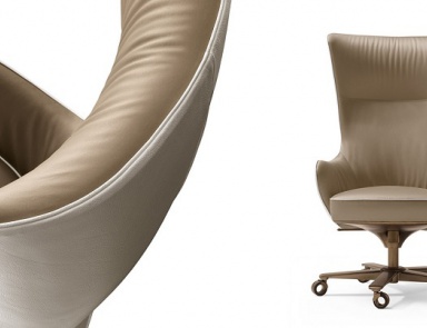 Sessel operatives rotierendes Genius, Giorgetti