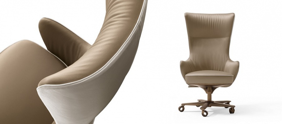 Sessel operatives rotierendes Genius, Giorgetti