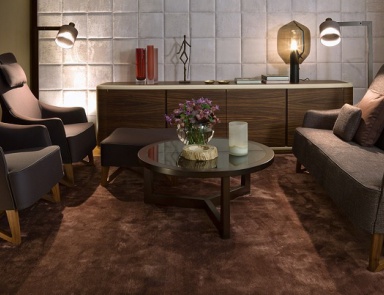Wohnzimmer (Garnitur für das Wohnzimmer) Mobius, Giorgetti