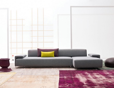 Modulares Sofa Ecke Lowland, Moroso