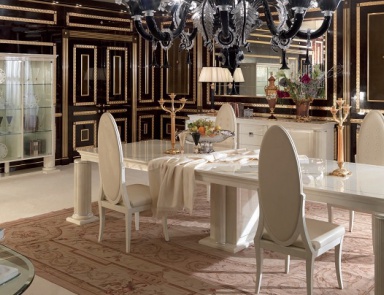 Esszimmer (Garnitur für das Esszimmer) Roma, Turri