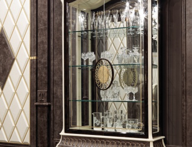 Vitrine aus Massivholz Versailles, Turri