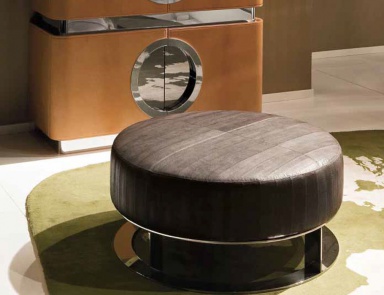Hocker mit Runder Sitzfläche Yachting club, IPE Cavalli