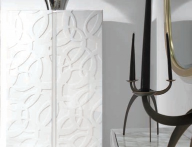 Schrank Türen mit Scharnieren Diva Chic, Ipe Cavalli (Wand Schrank für das Wohnzimmer und den Flur, Italien)