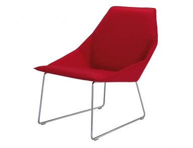 Stuhl mit Metallrahmen ELSA, Ligne Roset