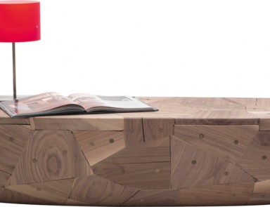 Bench Patchwork Oval Hemisphere, Cappellini