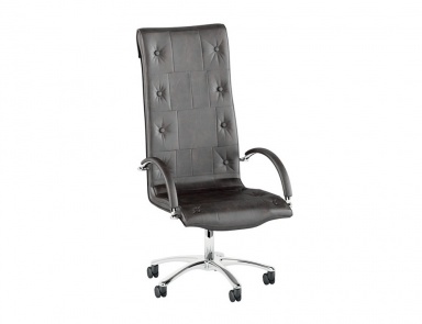 Stuhl Leder Büro City, Smania