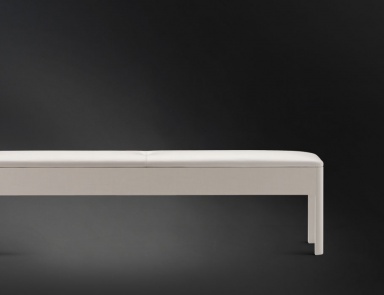 Sitzbank aus Naturholz Batò, Flou (Bett bench)