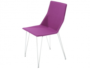 Stuhl mit Metallbeinen ELSA, Ligne Roset
