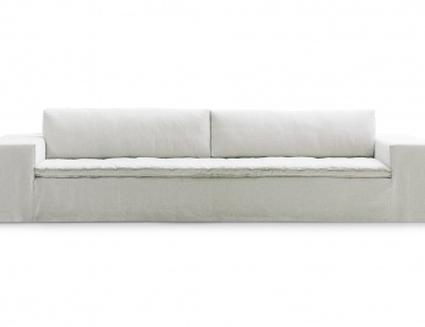 Sofa mit Rückenpolster / ohne, Airport - Poliform