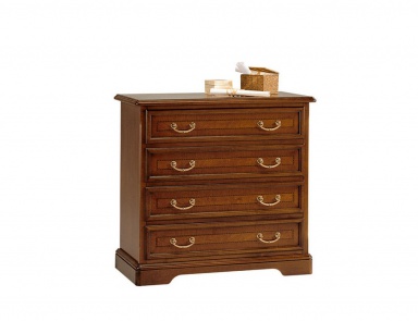 Kommode aus Massivholz, Selva (Schrank Kommode für Schlafzimmer, Italien)