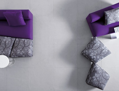Hocker mit weicher Polsterung Insieme, Pianca