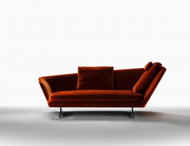 Sofa auf Aluminium-Beinen Zeus, Flexform