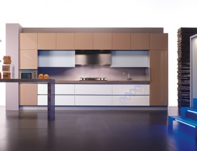 Küche (Garnitur für die Küche) Aster Cucine, Contempora, Laccato