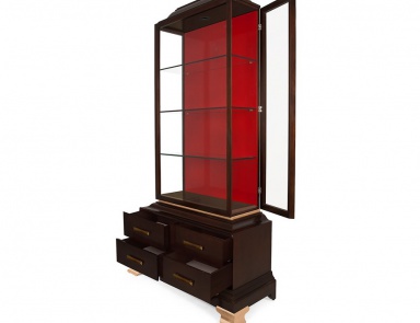 Vitrine aus Echtholz San Marino, Christopher Guy (Harrison & Gil)