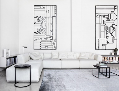 Modulares Sofa Bacon, Meridiani