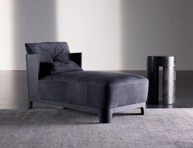 Sonnenliege Keaton Wood, Meridiani (Designer Schlafzimmer)