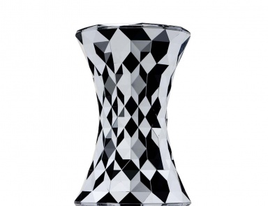 Hocker aus Polycarbonat Stone, Kartell