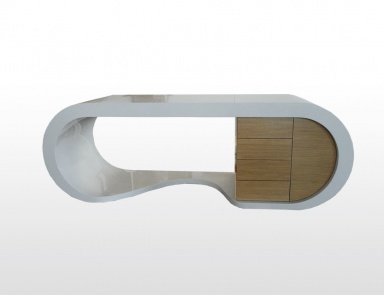Kommode Küche aus weißem Marmor Design, MOD'ART...