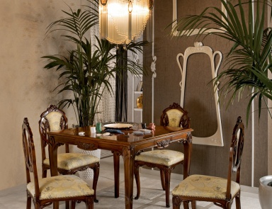 Esszimmer (Garnitur für das Esszimmer) Liberty, Medea (Speisesäle im Jugendstil, Art nouveau, Liberty)