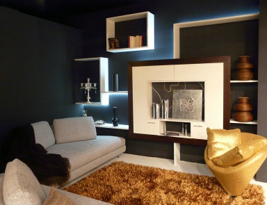 Die Garnitur für das Wohnzimmer in Design Designer-Einrichtung, MOD'ART...