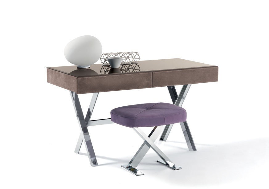 Konsole mit Tischplatte aus Naturholz Madison, Longhi