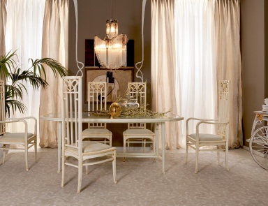 Esszimmer (Garnitur für das Esszimmer) Liberty, Medea (Speisesäle im Jugendstil, Art nouveau, Liberty)