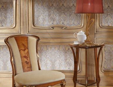 Stuhl mit Textil-Polsterung Liberty, Medea