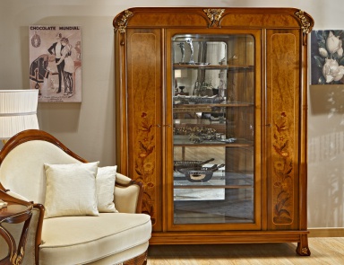 Sideboard mit Intarsien Liberty, Medea (Speisesäle im Jugendstil, Art nouveau, Liberty)