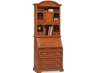 Schreibschrank im klassischen Stil - Selva (Schreibschrank)