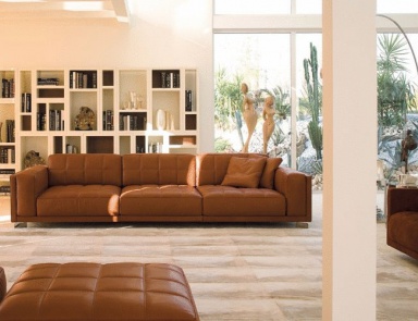 Weich Insel-Schlafsofa mit Metallbeinen, Palas - Rivolta