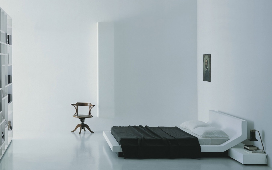 Doppelbett geometrischen Form Lipla, Porro