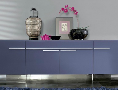 Viertürige Sideboard mit zwei Schubladen Square, MisuraEmme