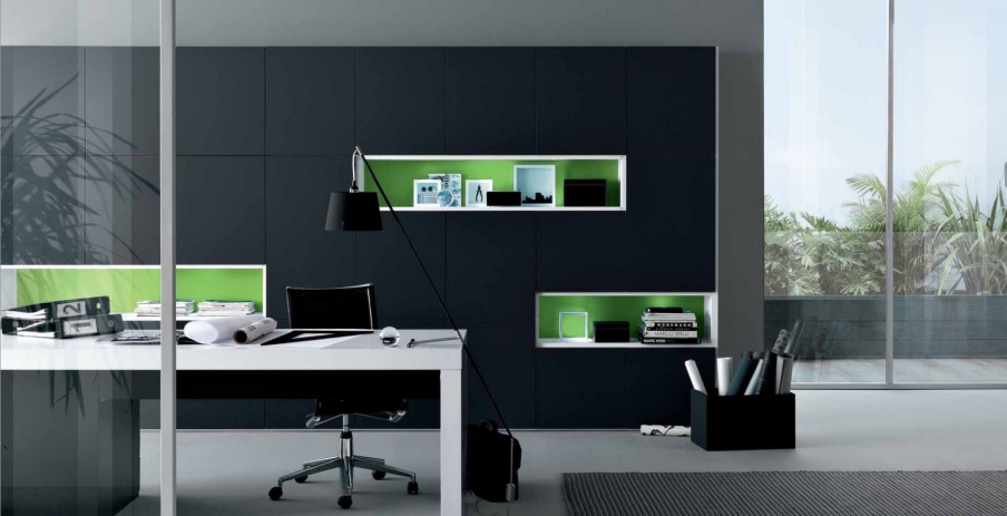 Die Garnitur für das Büro im modernen Stil Fusion 08, MisuraEmme