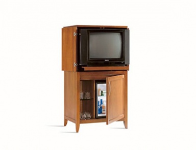 Kommode - Mini-Bar mit TV-Abteilung, Selva