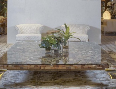 Tisch Couchtisch mit Deckplatte aus hölzern brussotschkow Terni, Contradictions (Wohnzimmer Spanien)