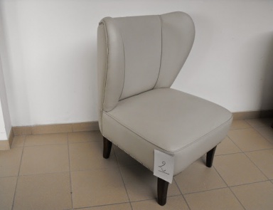 Sessel mit Rahmen aus Naturholz Demetra, TreCi Salotti