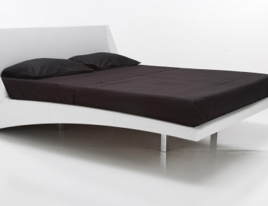 Doppelbett mit einem Podium Dylan, Cattelan Italia (schwebende Bett)