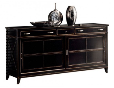 Sideboard mit Schiebetüren, L ' origine